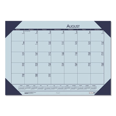 House of Doolittle™ EcoTones® 100% Recycled Academic Desk Pad Calendar