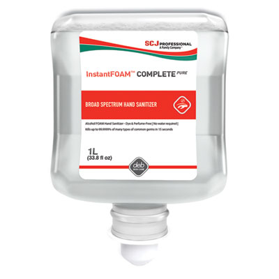 SC Johnson Professional® InstantFOAM™ COMPLETE PURE Alcohol Hand Sanitizer