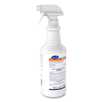 Avert Sporicidal Disinfectant Cleaner, 32 oz Spray Bottle, 12/Carton DVO100842725
