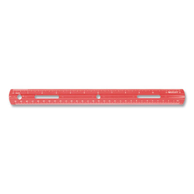 Plastic Ruler, Standard/metric, 12