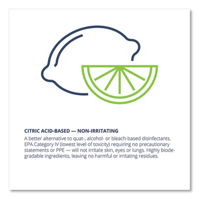 CleanCide Disinfecting Wipes, 1-Ply, 8 x 5.5, Fresh Scent, White, 400/Tub, 4 Tubs/Carton