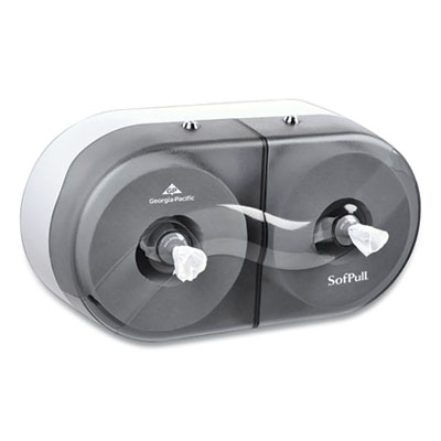 Georgia Pacific® Professional SofPull® Twin High-Capacity Center-Pull Bathroom Tissue Dispenser