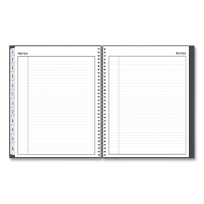 Passages Appointment Planner, 11 x 8.5, Charcoal Cover, 12-Month (Jan to Dec): 2025