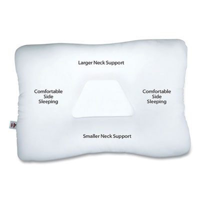 Mid-Core Cervical Pillow, Standard, 22 X 4 X 15, Gentle, White