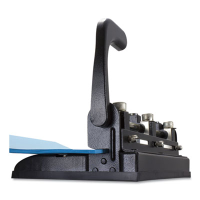 32-Sheet Heavy-Duty Two-Three-Hole Punch With Lever Handle, 9/32