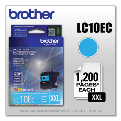 Brother LC10EBK, LC10EC, LC10EM, LC10EY Ink
