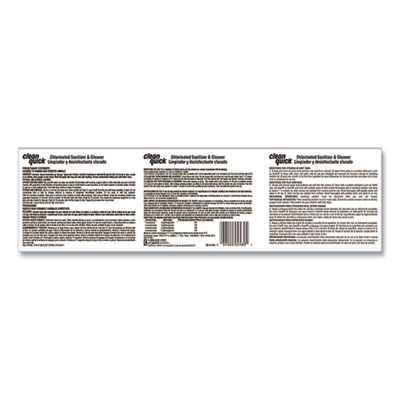 Powdered Sanitizer/Cleanser, 10 lb Bucket, 3/Carton