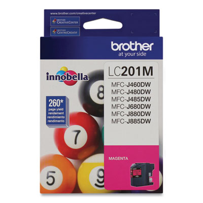 Brother LC2013PKS, LC201BK, LC201M, LC201Y Ink