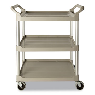 Rubbermaid® Commercial Three-Shelf Service Cart