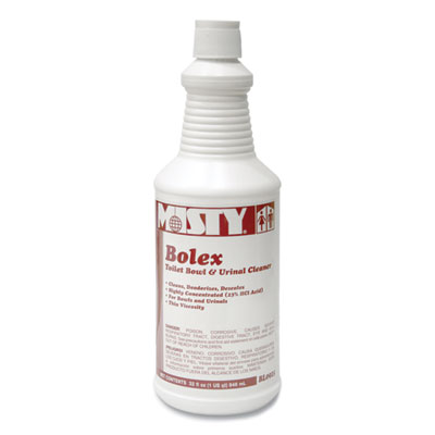 Bolex 23 Percent Hydrochloric Acid Bowl Cleaner, Wintergreen, 32oz, 12/Carton AMR1038799