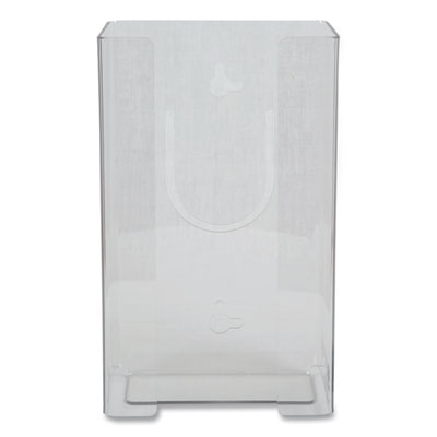 Clear Plexiglas Disposable Glove Dispenser, 1-Box, Plexiglas, Clear, 5.5 x 3.75 x 10