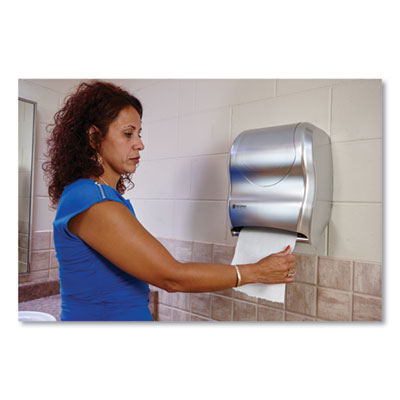 Tear-N-Dry Touchless Roll Towel Dispenser, 16.75 X 10 X 12.5, Silver