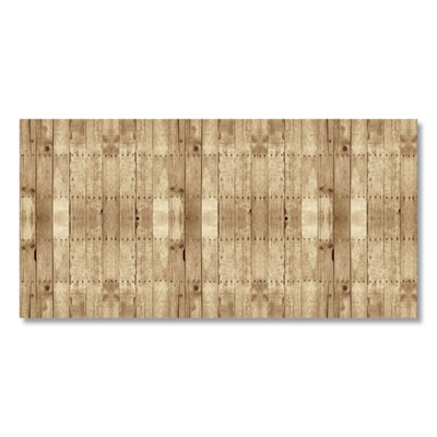 Bordette Designs, 48" x 50 ft Roll, Weathered Wood, Brown/White PAC0056515