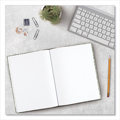 Composition Lab Notebook, Quadrille Rule, Green Cover, (60) 10.13 x 7.88 Sheets