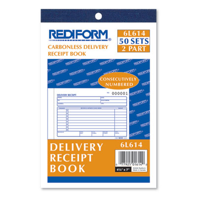 Rediform® Delivery Receipt Book