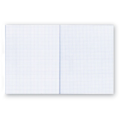 Composition Book, Quadrille Rule (5 sq/in), Black Marble Cover, (80) 10 x 7.88 Sheets