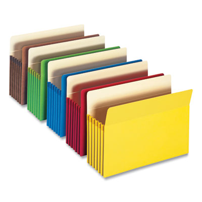 Colored File Pockets, 5.25