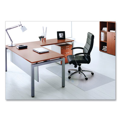 Cleartex Ultimat Polycarbonate Chair Mat for Hard Floors, 48 x 60, Clear FLRER1215219ER