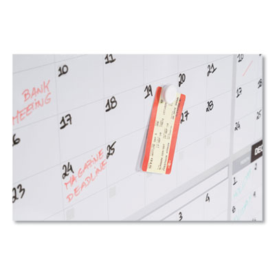 Magnetic Dry Erase Calendar Board, Four-Month Planning/Scheduling, 48