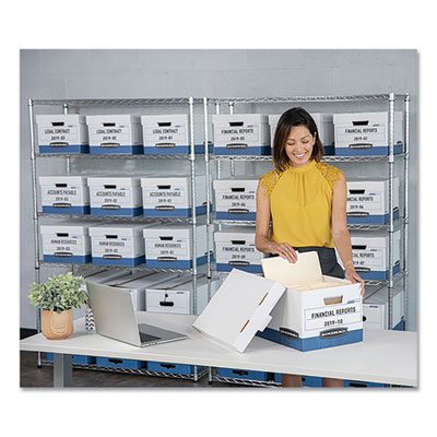 PRESTO Heavy-Duty Storage Boxes, Letter Files, 13