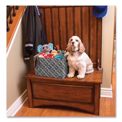 Stor/file Decorative Medium-Duty Storage Box, Letter/legal Files, 12.5