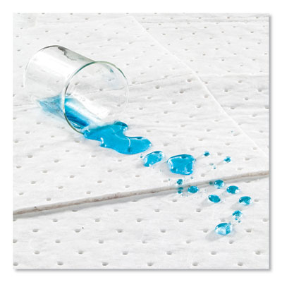 TASKBrand Industrial Oil Only Sorbent Pad, 0.14 gal, 15 x 18, 200/Carton