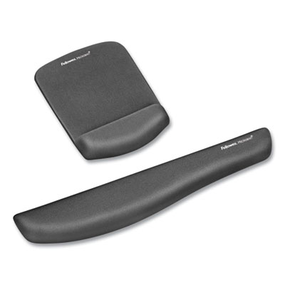 PlushTouch Keyboard Wrist Rest, 18.12 x 3.19, Graphite