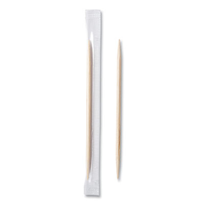 AmerCareRoyal® Cello-Wrapped Round Wood Toothpicks