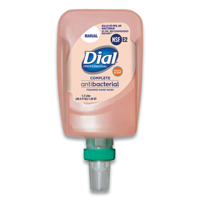 Antibacterial Foaming Hand Wash Refill for FIT Manual Dispenser, Original, 1.2 L, 3/Carton DIA16670