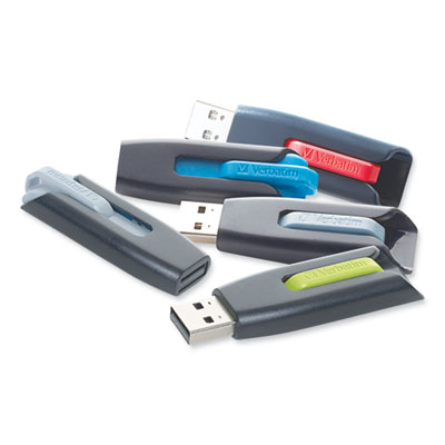 Store 'n' Go V3 USB 3.0 Drive, 128 GB, Black/Gray