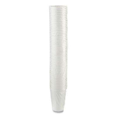 Paper Hot Cups, 16 oz, White, 50/Sleeve, 20 Sleeves/Carton