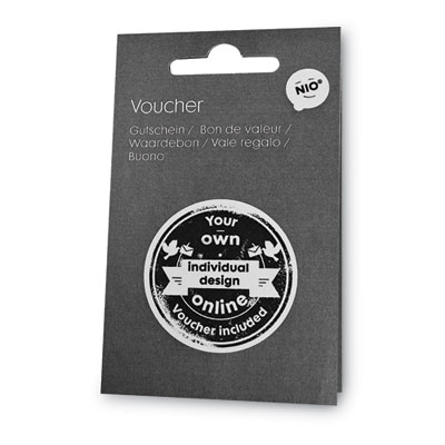 NIO Custom Stamp Voucher, For Use With Nio 071509 Stamp (COS071596) COS071596