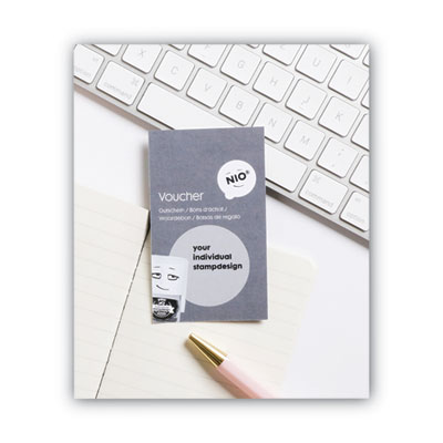 Custom Stamp Voucher, For Use with NIO 071509 Stamp
