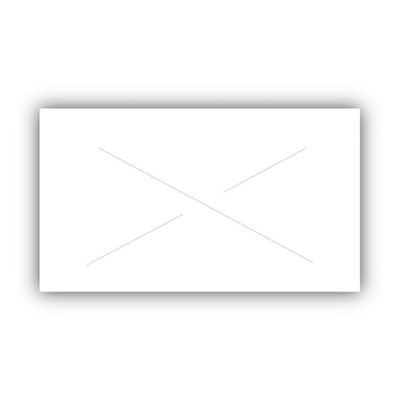 Garvey One-Line Pricemarker Labels Bulk Pack, 0.44 x 0.81, White, 1,200/Roll, 16 Rolls/Box (COS090947) COS090947