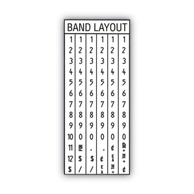Garvey Pricemarker Kit, Model 22-6, 1-Line, 6 Characters/Line, 0.81 x 0.44 Label Size (COS090971) COS090971