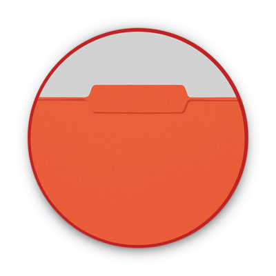 Interior File Folders, 1/3-Cut Tabs: Assorted, Letter Size, 0.75