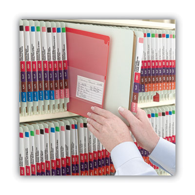 Color-Coded Smartstrip Refill Label Forms, Inkjet Printer, Assorted, 1.5 x 7.5, White, 250/Pack