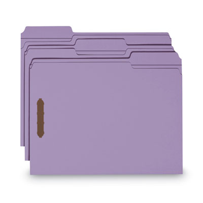 Top Tab Colored Fastener Folders, 0.75