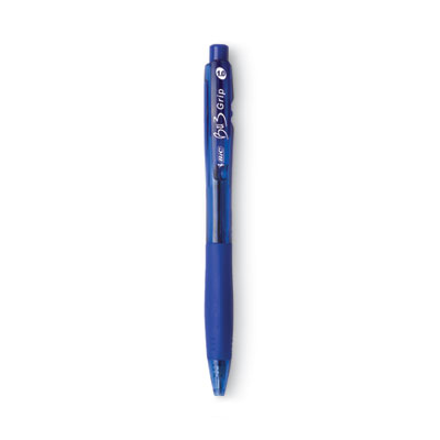 BU3 Ballpoint Pen, Retractable, Bold 1 mm, Blue Ink, Blue Barrel, Dozen BICBU311BE