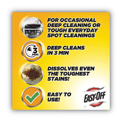 Heavy Duty Oven Cleaner, Fresh Scent, Foam, 14.5 oz Aerosol Spray, 12/Carton