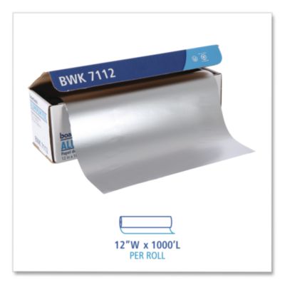 Standard Aluminum Foil Roll, 63 Gauge, 12