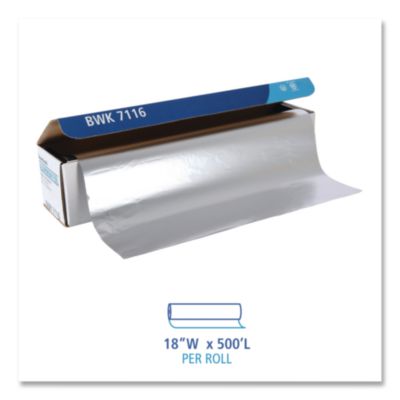 Standard Aluminum Foil Roll, 63 Gauge, 18