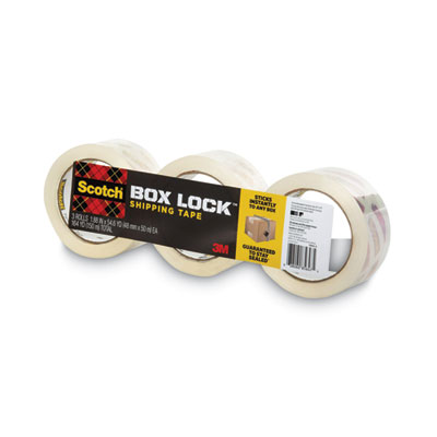 Box Lock Shipping Packaging Tape, 3