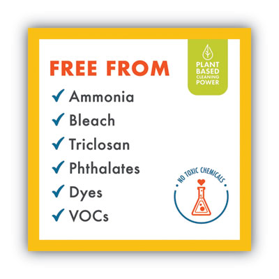 Disinfectant Cleaner, Lemon Scent, 128 oz Bottle