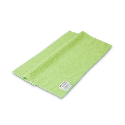 Boardwalk Microfiber Cleaning Cloths, 16 X 16, Green, 24/pack (BWK16GRECLOTHV2) BWK16GRECLOTHV2
