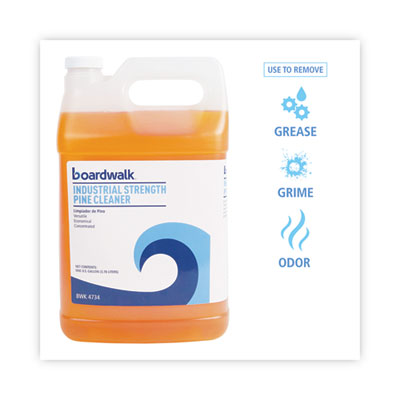 Industrial Strength Cleaner, Pine Scent, 1 gal Bottle
