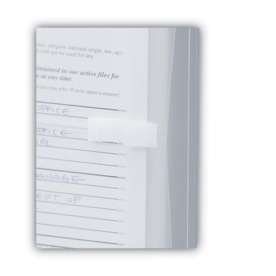 Poly Side-Load Envelopes, Fold-Over Closure, 9.75 x 11.63, Clear, 5/Pack