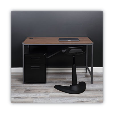 File Pedestal, Left or Right, 2-Drawers: Box/File, Legal/Letter, Black, 14.96