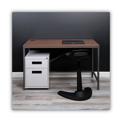 File Pedestal, Left or Right, 2-Drawers: Box/File, Legal/Letter, Light Gray, 14.96