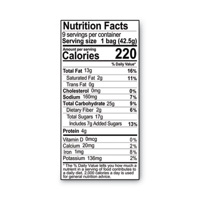 Glazed Mixes, Tangerine Vanilla, 1.5 oz Pouch, 18/Carton
